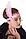 Перо на голову Гэтсби бледно-розовое, фото 3