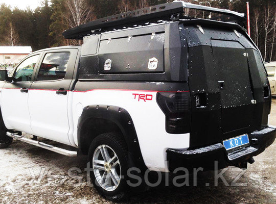 Кунг экспедиционный увеличенный трехдверный "Лабаз" - Toyota Tundra (2007-2013 г.в.) - фото 4 - id-p115313413