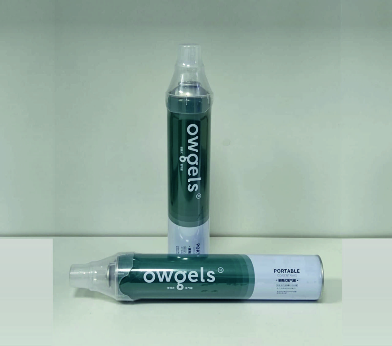 Кислородный баллончик "OWGELS" для дыхания 12 литров