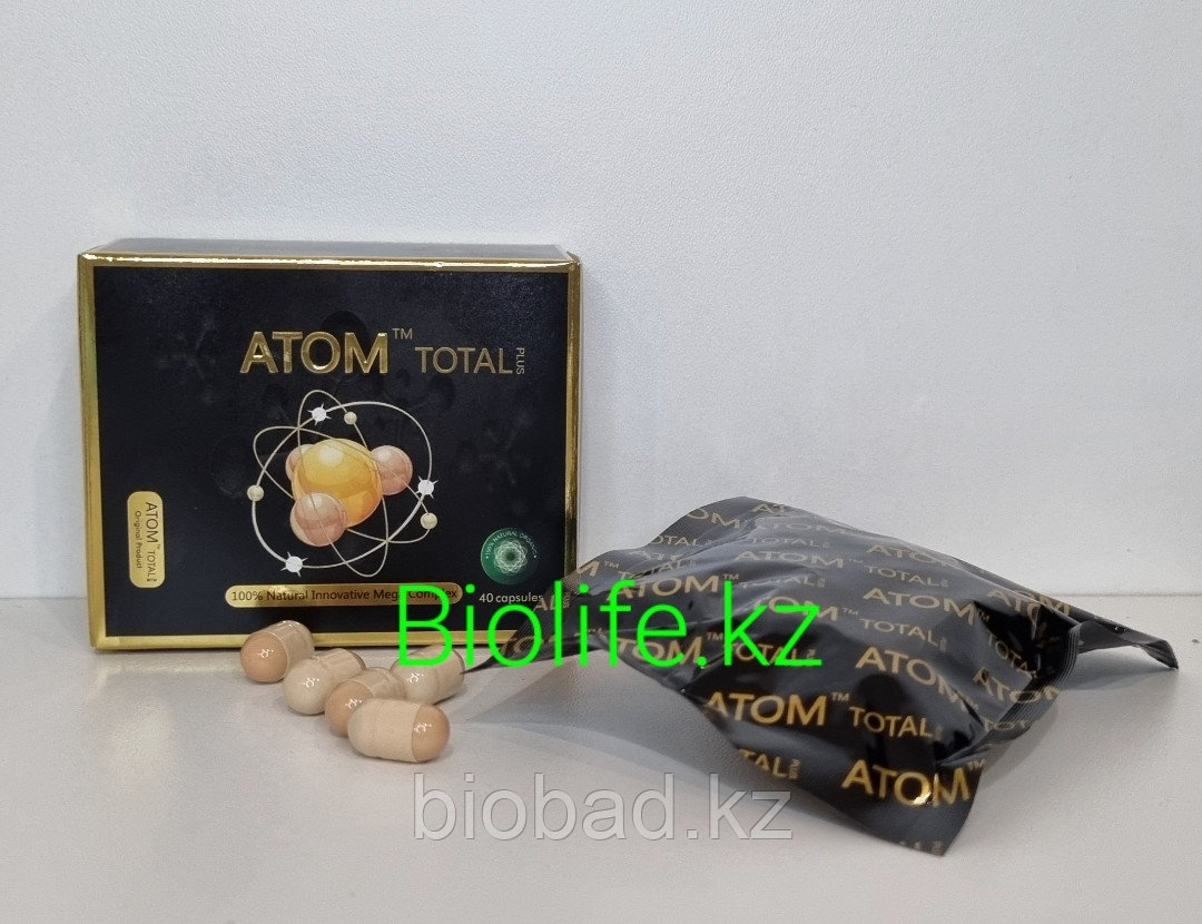 Atom Total Plus ( Атом ) похудение 40 капсул.