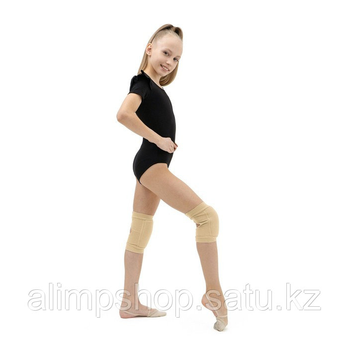 Наколенники для гимнастики и танцев Grace Dance, с уплотнителем, р. S, 7-10 лет, цвет телесный 45 пара, M (11-14 лет) - фото 3 - id-p115314997