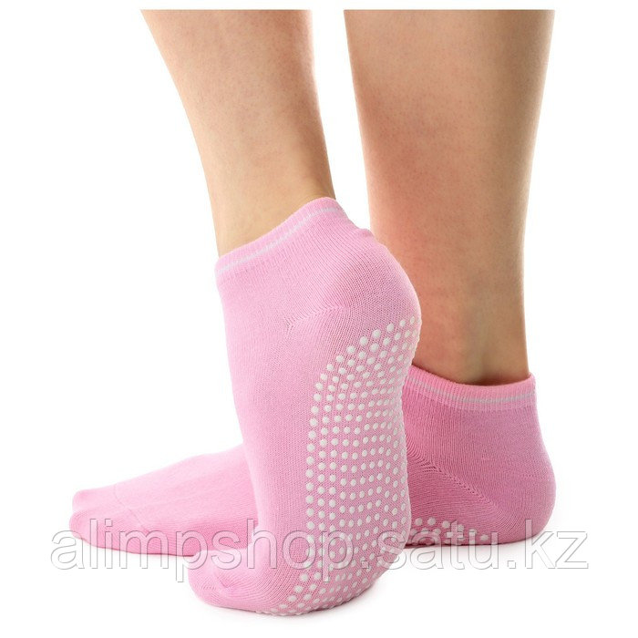 Носки для йоги Sangh, р. 36-39, цвет фиолетовый 250 пара, Розовый, Розовый - фото 8 - id-p115315210