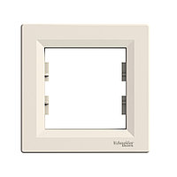 Рамка SE EPH5800123 Asfora 1 постовая кремовый