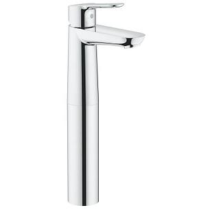Смеситель GROHE StartEdge для свободностоящей раковины с нажимным донным клапаном, XL-Size, хром
