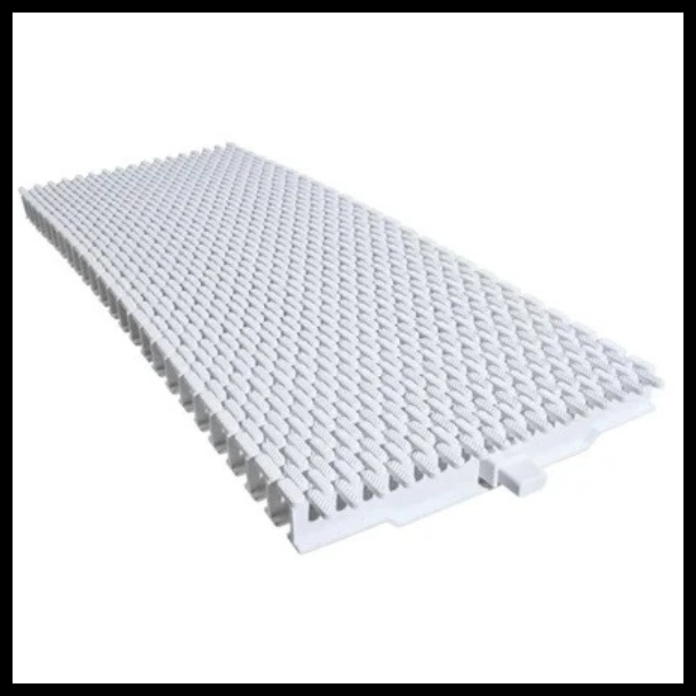 Переливная решетка для бассейна Claw Design TG03 (размеры = 250x25 мм, цвет - белый)