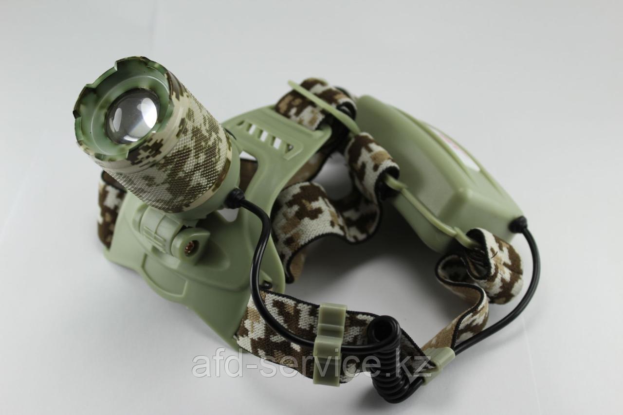 Налобный фонарь Bailong BL-003-T6-Army