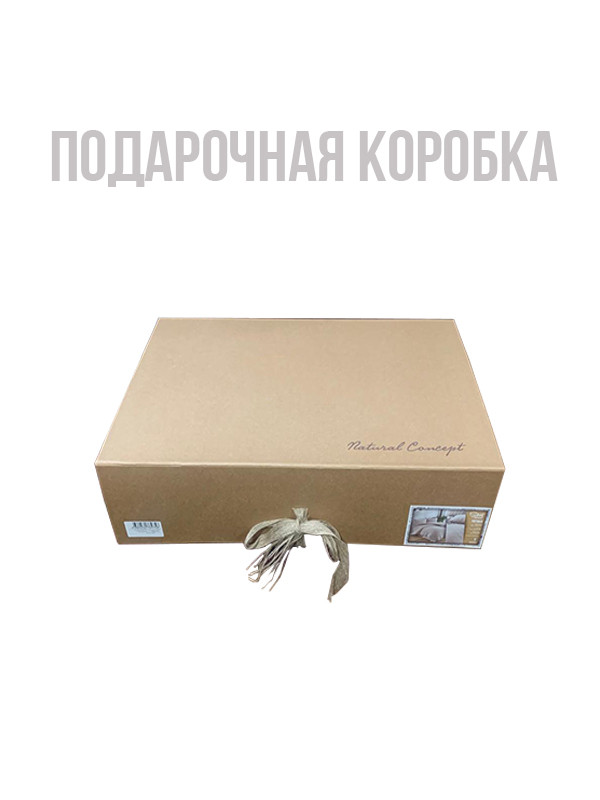 Комплект постельного белья, Natural concept, евростандарт Laodikya V01M, муслин - фото 3 - id-p115315817