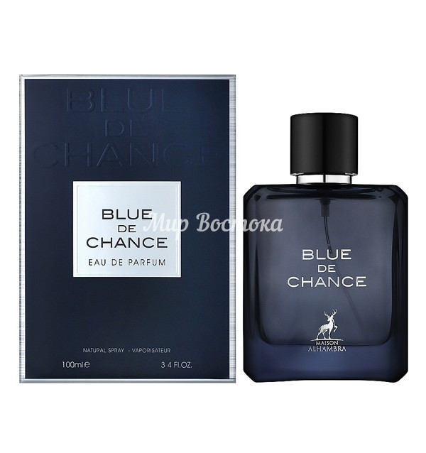 Парфюмерная вода Blue De Chance от Maison Alhambra (схож с Bleu De Chanel от Chanel, 100 мл) - фото 1 - id-p115315998