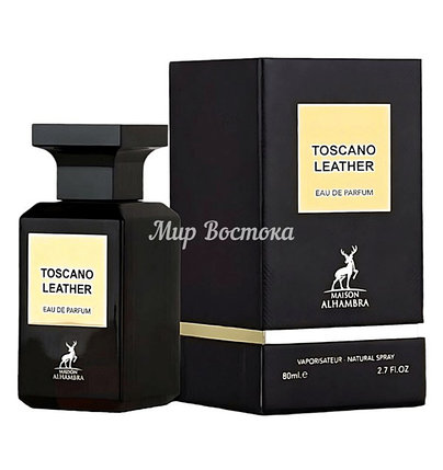 Парфюмерная вода Toscano Leather от Maison Alhambra (схож с Tuscan Leather от Tom Ford, 80 мл), фото 2