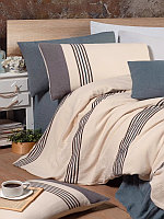 Комплект постельного белья, Natural concept, евростандарт Monaco V01P, муслин
