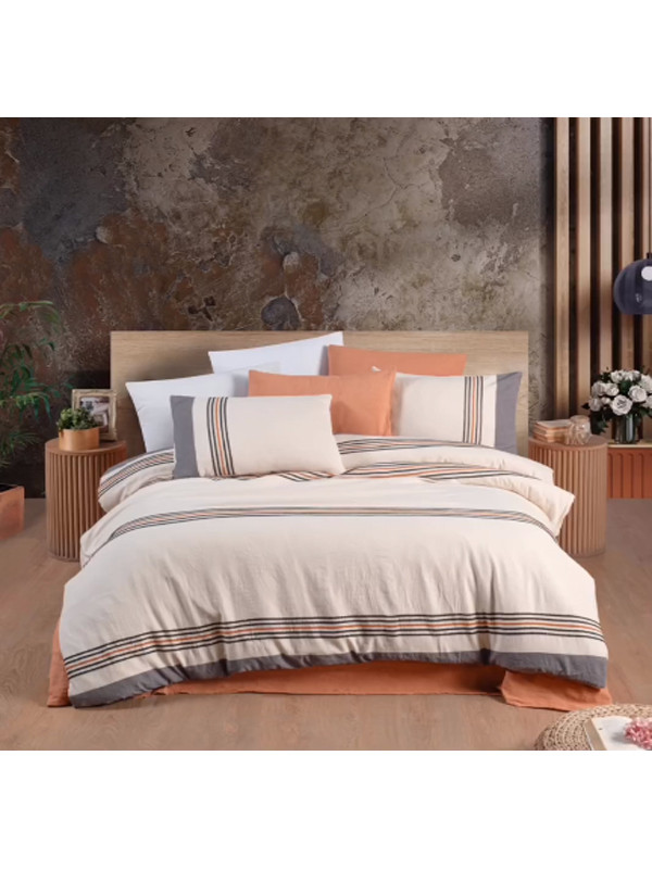 Комплект постельного белья, Natural concept, евростандарт Monaco V01P, муслин - фото 1 - id-p115316440
