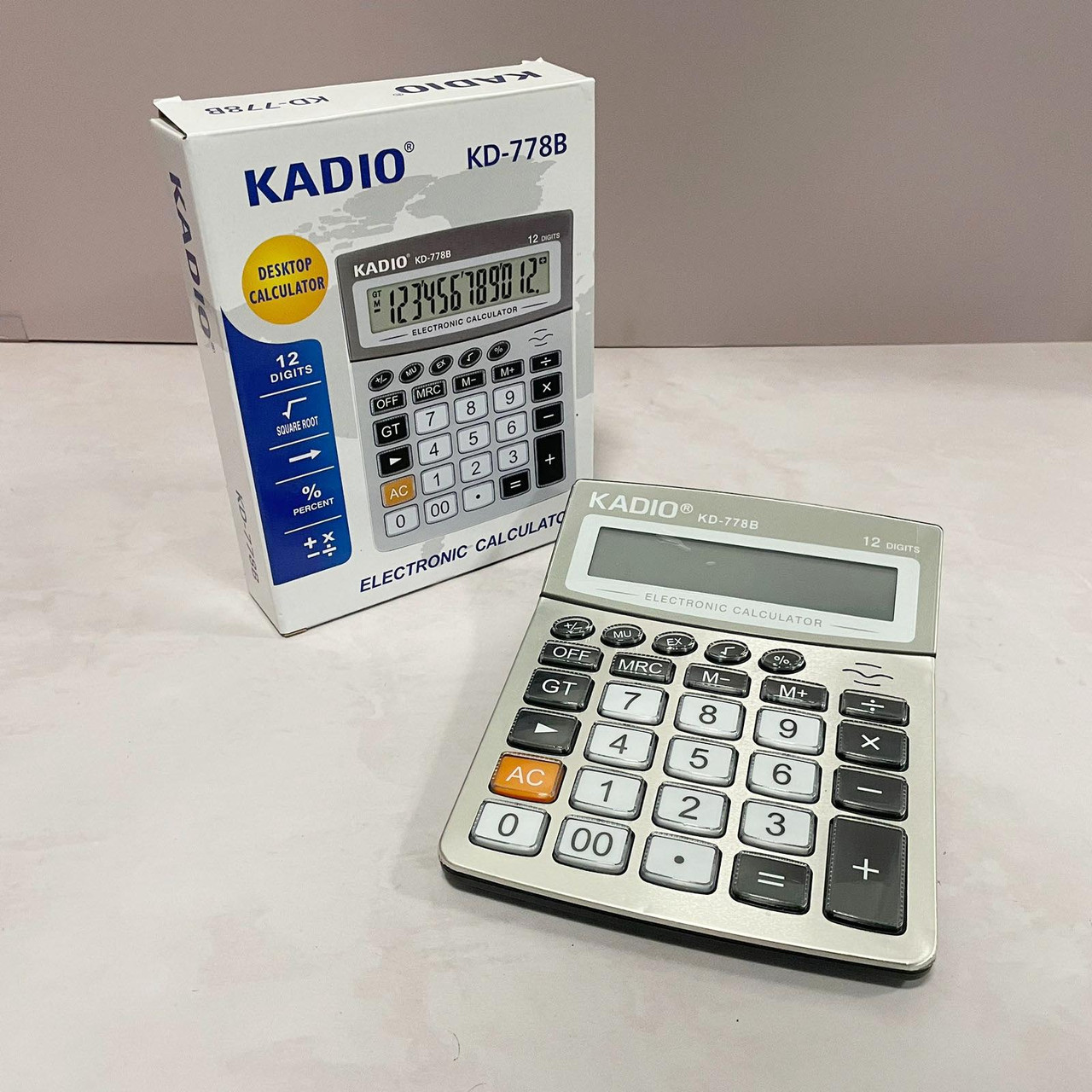 Калькулятор настольный 12-разрядный Kenko KK-778B