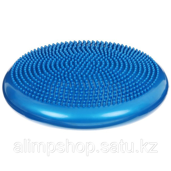 Подушка балансировочная, массажная, d=35 см, цвет Микс синий, Синий - фото 1 - id-p115317095
