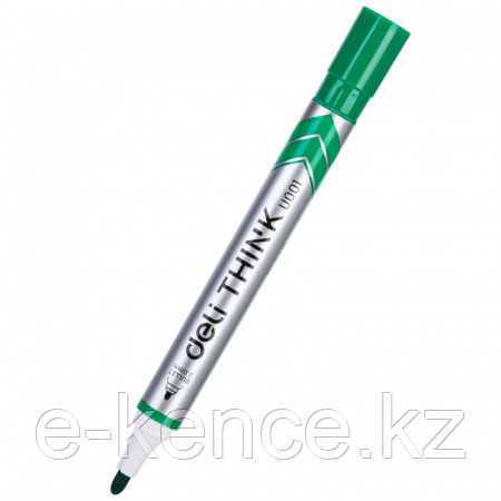 Маркер для белой доски стираемый зеленый Deli - фото 1 - id-p115317245