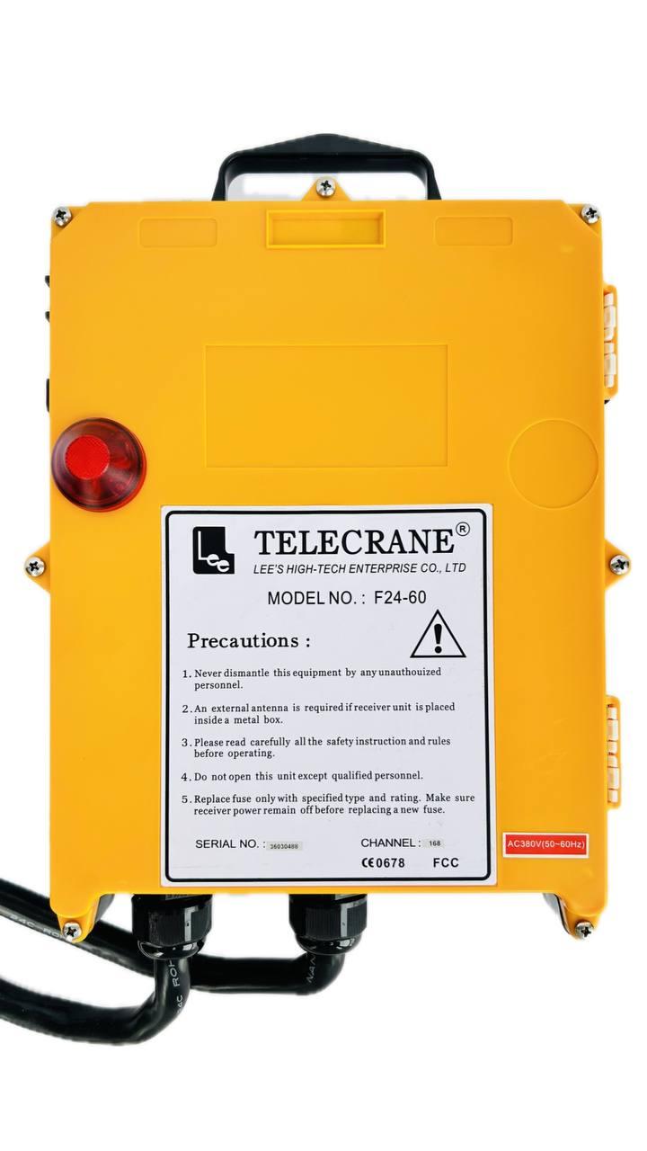 Промышленное радиоуправление F24-60D Telecrane (джойстиковый) - фото 3 - id-p110153135
