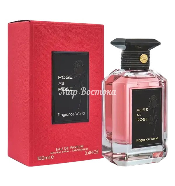 Парфюмерная вода Pose As Rose от Fragrance World (100 мл)