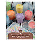 Краски акриловые декоративные Гамма "Хобби", 6 цветов, 20мл, картон. упак., пастельные цвета, фото 9