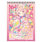 Блокнот А5 80л. на гребне BG "Стиль. Аниме", твердая подложка, фото 3