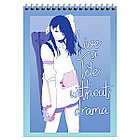 Блокнот А5 80л. на гребне BG "Стиль. Аниме", твердая подложка, фото 4