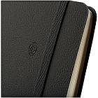 Записная книжка А5 96л. ЛАЙТ, кожзам, Greenwich Line "Classic. Black", с резинкой, блок без линовки, фото 5