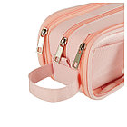 Пенал мягкий 3 отделения, с ручкой, 220*75*80 MESHU "Cute", полиэстер, ПВХ, фото 3