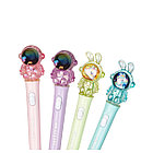 Ручка шариковая MESHU "Spaceheroes", светящаяся, синяя, 0,5мм, корпус ассорти, фото 5