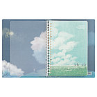 Тетрадь на кольцах 80л., А5, клетка Greenwich Line "Beautiful place", с пластиковой обложкой, фото 3