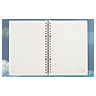 Тетрадь на кольцах 80л., А5, клетка Greenwich Line "Beautiful place", с пластиковой обложкой, фото 4