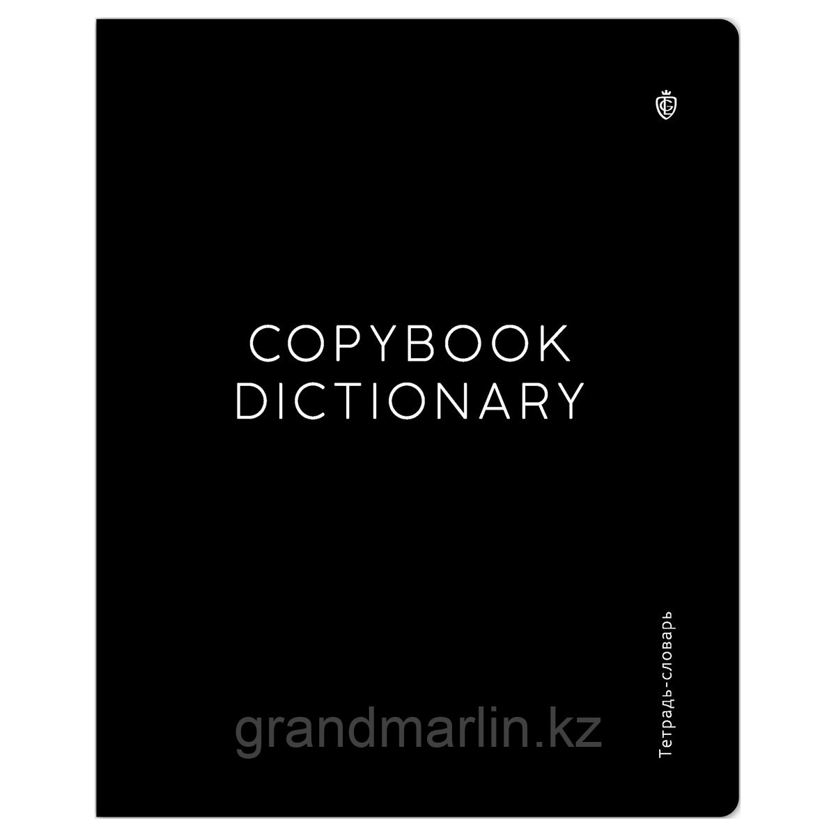 Тетрадь-словарик 48л. Greenwich Line "Сolor black", "софт-тач" ламинация, выборочный УФ-лак, фото 1