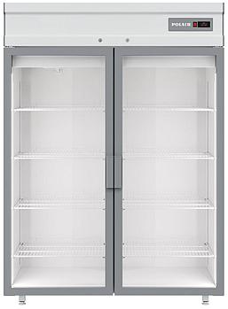 Холодильный шкаф Polair со стеклянными дверьми DM110-S без канапе (1402х695х1960 мм.)