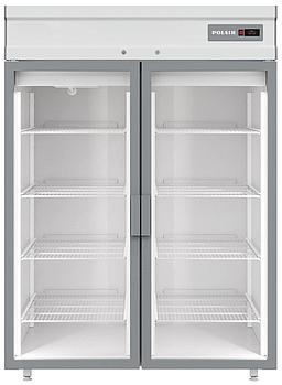 Холодильный шкаф Polair со стеклянными дверьми DВ114-S без канапе (1474x960x1996 мм.)