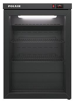 Холодильный шкаф Polair со стеклянными дверьми DM102-Bravo черный (606x600x890 мм.)