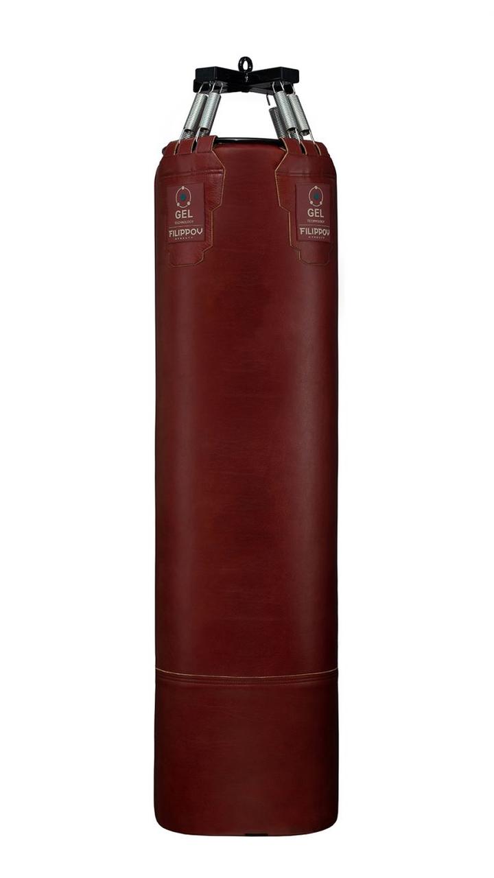 Боксерский мешок кожаный Premium Gel Filippov Dynasty (130см/40см/100кг) - фото 4 - id-p115317994