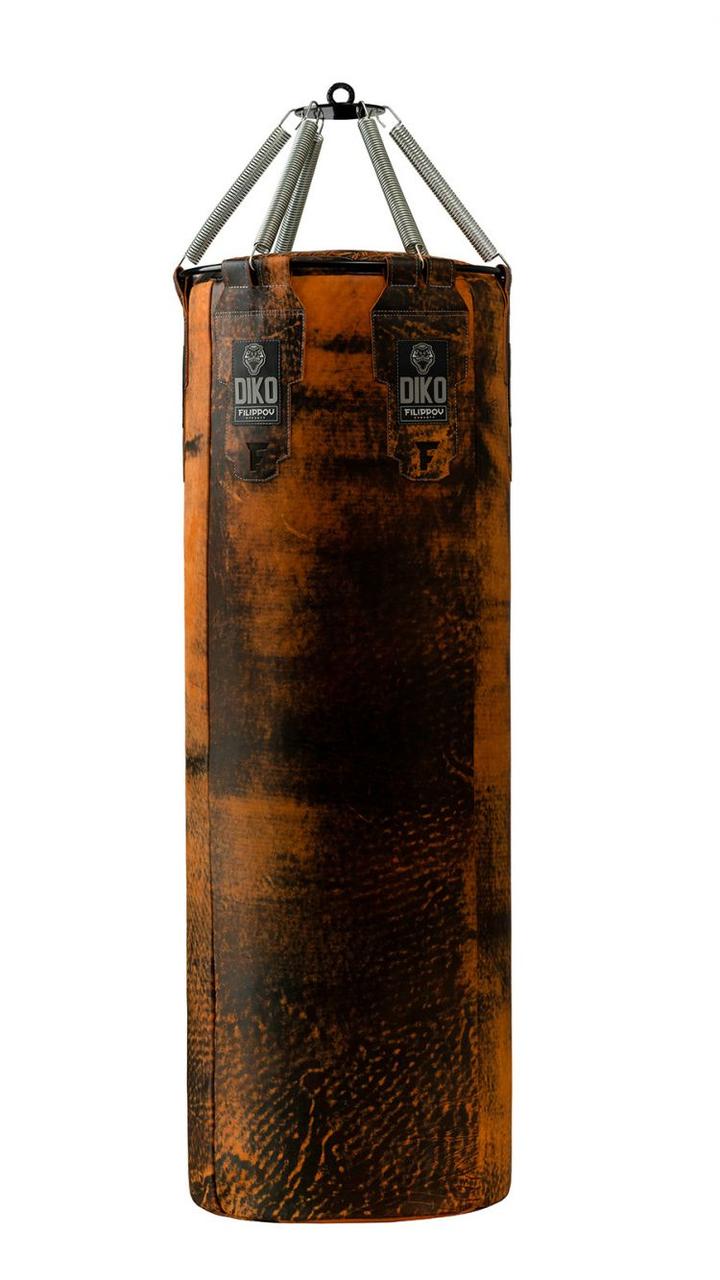 Боксерский мешок из буйволиной кожи Diko Filippov Dynasty 50 см (110см/50см/50кг) - фото 2 - id-p115318001
