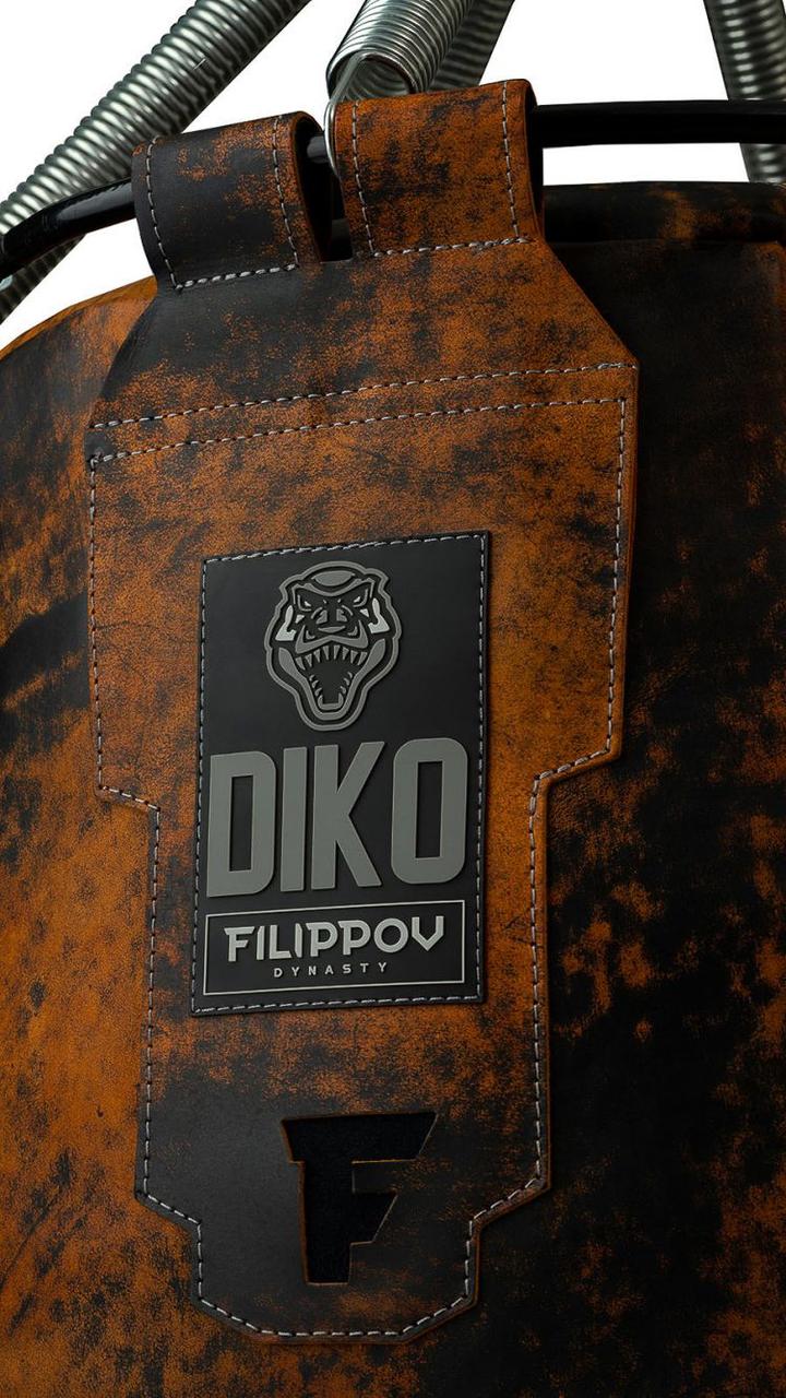 Боксерский мешок из буйволиной кожи Diko Filippov Dynasty 50 см (110см/50см/50кг) - фото 4 - id-p115318001