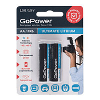 GoPower FR6 AA BL2 Lithium 1.5V батарейка (00-00026733)