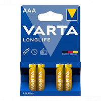 VARTA LONGLIFE LR03 AAA BL4 Alkaline 1.5V батарейка (04103101894)