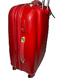 Большой пластиковый дорожный чемодан на 4-х колесах "Ambassador" (высота 79 см, ширина 49 см, глубина 30 см), фото 5