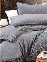 Комплект постельного белья, Natural concept, евростандарт Mavi V01M, муслин