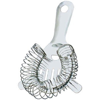 Стрейнер d8см h15см, с 2 "ушками" из нержавеющей стали BST3