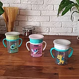 Поильник-непроливайка тренировочный 270 мл Uviton, пластик BPA-free, фото 6