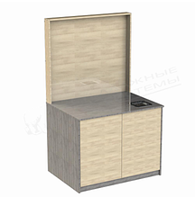 Кофе-модуль пристенный ЛДСП