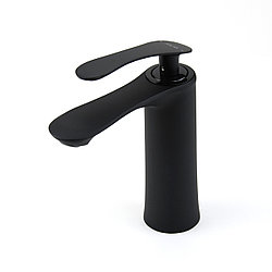 Смеситель для умывальника ATLAS TAURUS, черный, цинк