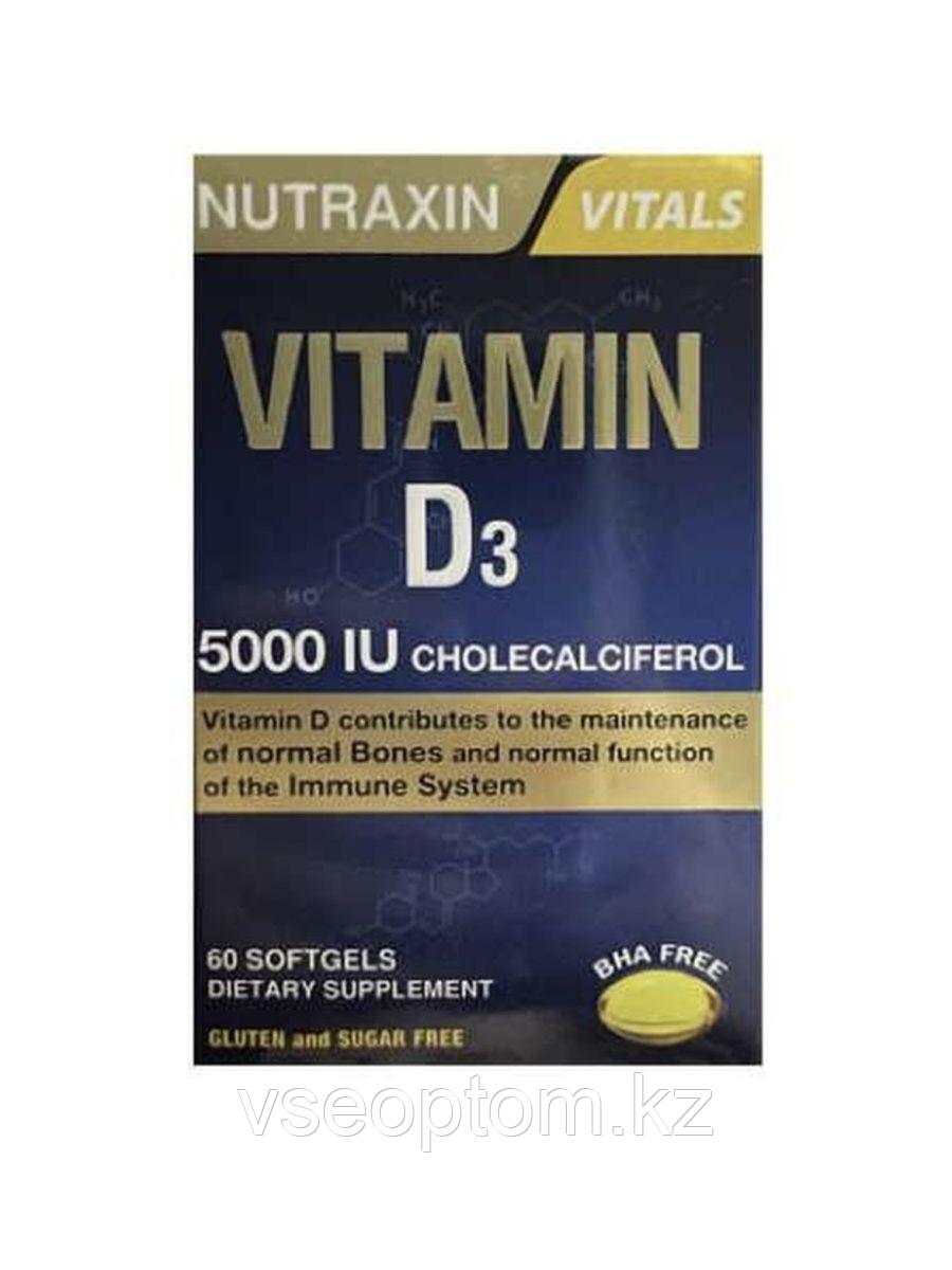 Nutraxin Vitamin D3 5000 IU ( Витамин D3 ) 60 таблеток