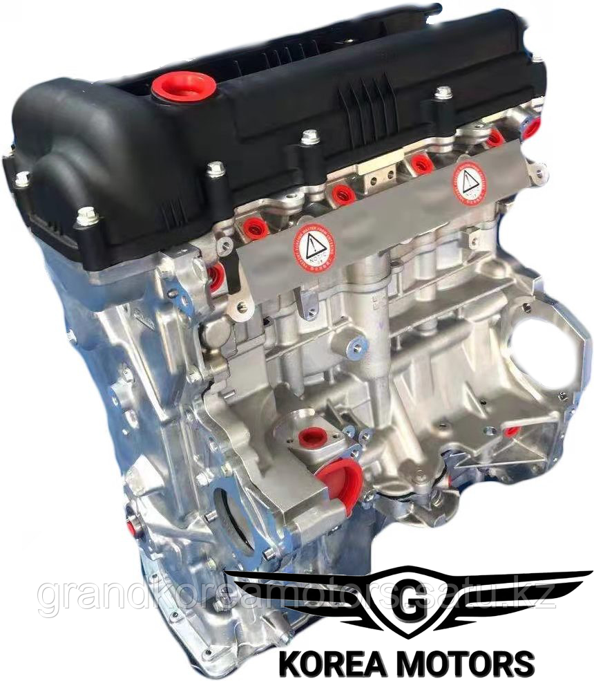 Двигатель G4FC GAMMA 1.6L "Avante HD/MD, Accent/Solaris, Rio, Soul, I-30" 101B1-2BU00 - фото 2 - id-p115296908