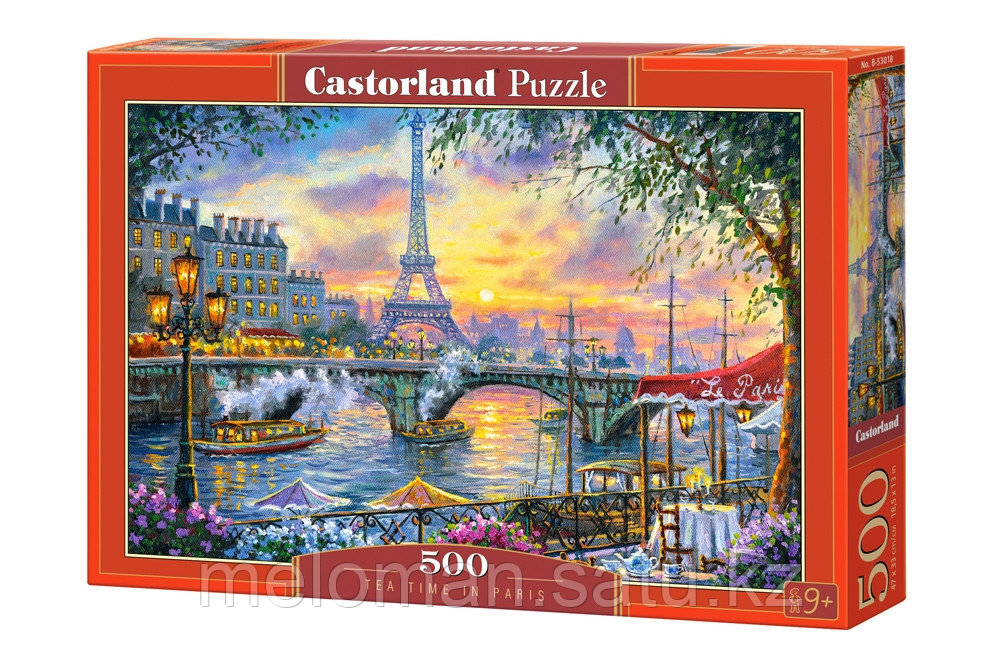 Castorland: Пазлы Время чая в Париже 500эл. - фото 1 - id-p115328224