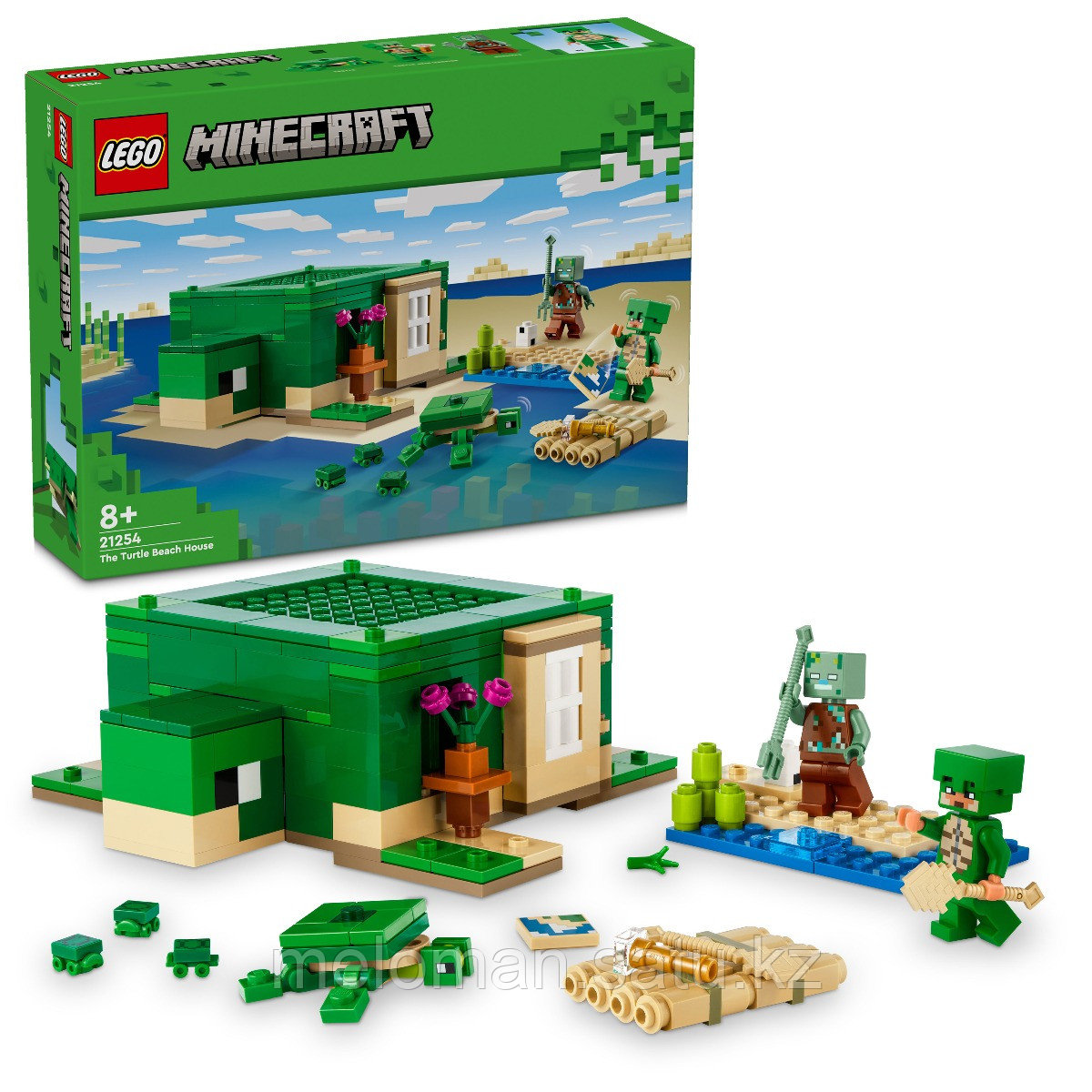 LEGO: Пляжный домик «Черепаха» Minecraft 21254