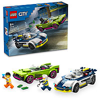 LEGO: Погоня за полицейской машиной и мускул-каром CITY 60415