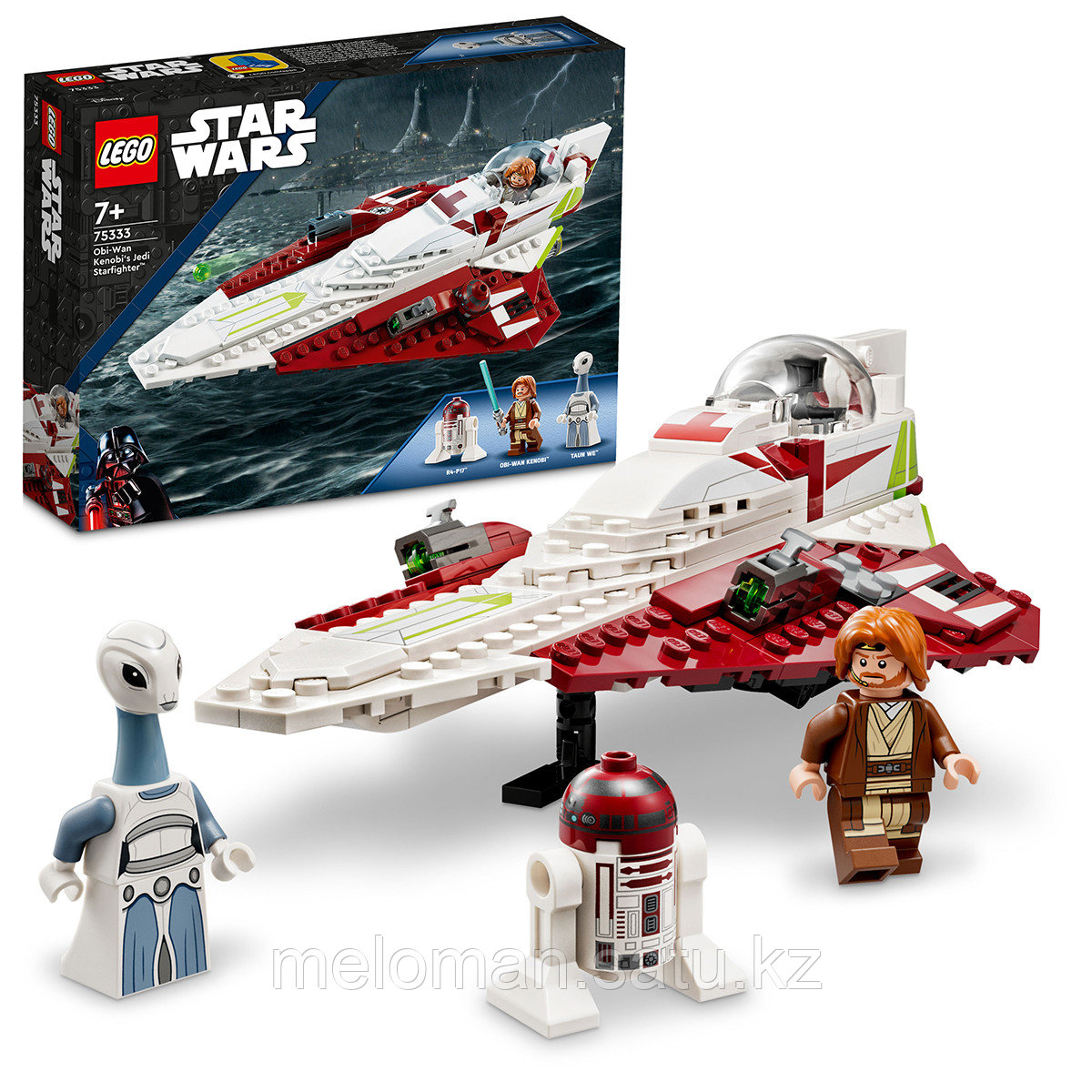 LEGO: Истребитель-джедай Оби-Вана Кеноби Star Wars 75333 - фото 4 - id-p115328319