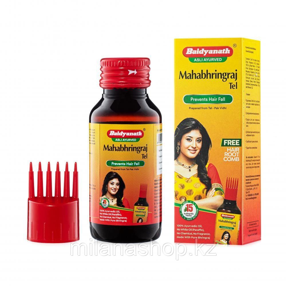 Махабрингарадж ( Mahabhringraj Hair Oil Baidyanath ) масло для волос против выпадения, перхоти, сухости и тд 1